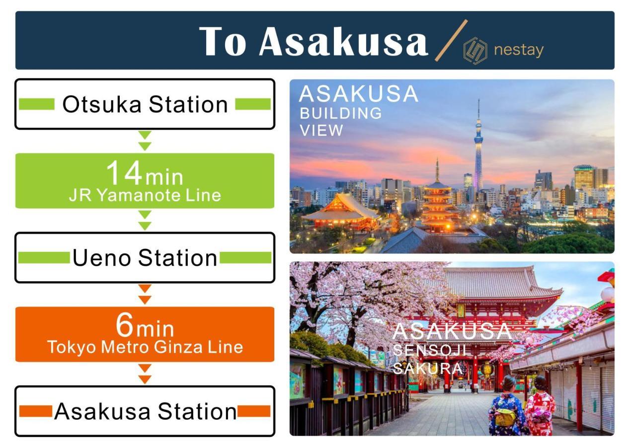 Nestay Inn Tokyo Otsuka 201 Ngoại thất bức ảnh