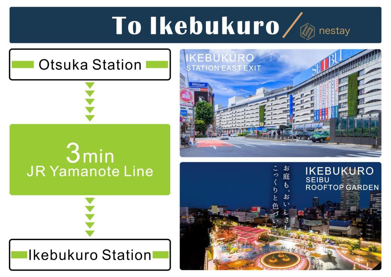 Nestay Inn Tokyo Otsuka 201 Ngoại thất bức ảnh