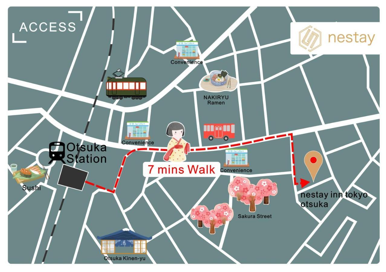 Nestay Inn Tokyo Otsuka 201 Ngoại thất bức ảnh